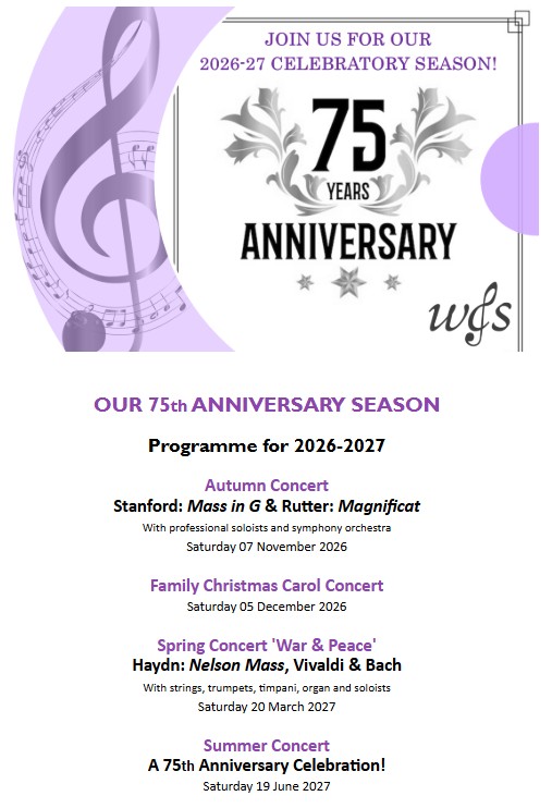 A 75th ANNIVERSARY CELEBRATION! A 75th ANNIVERSARY CELEBRATION!