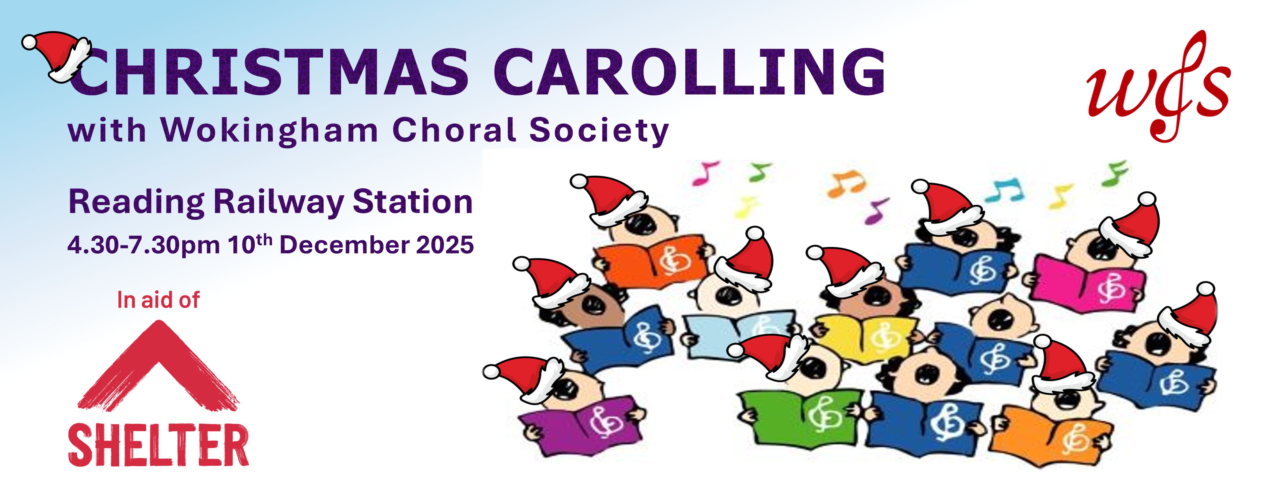 CHRISTMAS CAROLLING IN AID OF SHELTER