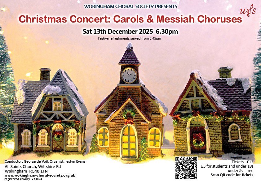 CHRISTMAS CONCERT - CAROLS & MESSIAH CHORUSES CHRISTMAS CONCERT - CAROLS & MESSIAH CHORUSES