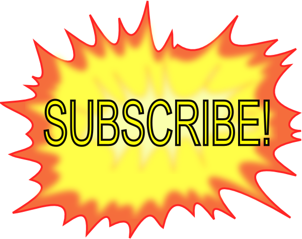 Subscribe to our mailing list!